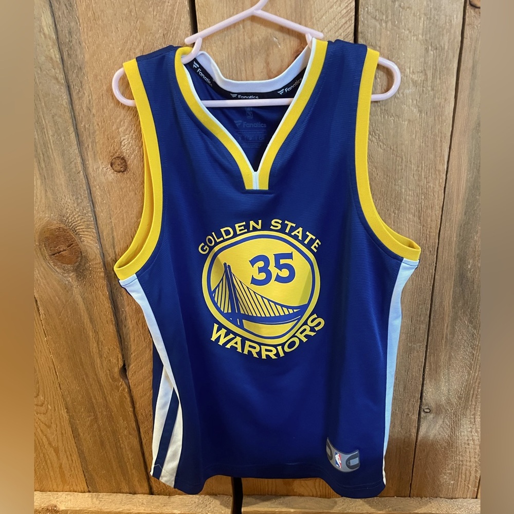 Kevin Durant Golden State Warriors jersey